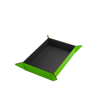 Magnetic Dice Tray Rectangular Black/Green - color: Black/Green