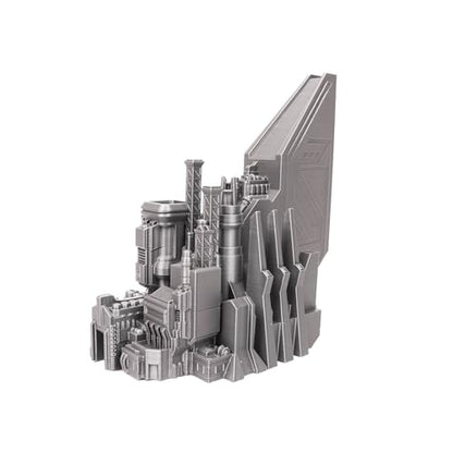 6mm Sci-Fi Cityscape Bundle 4 - Tabletop Terrain for Miniatures Games Such as Epic Battletech Adeptus Titanicus (Bundle 4) - size: Bundle 4 without Hexes