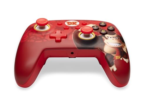 PowerA Enhanced Nintendo Switch and Switch 2 Wired Controller - Donkey Kong Flex, Gamepad, game controller, wired controller, officially licensed - color: Donkey Kong Flex