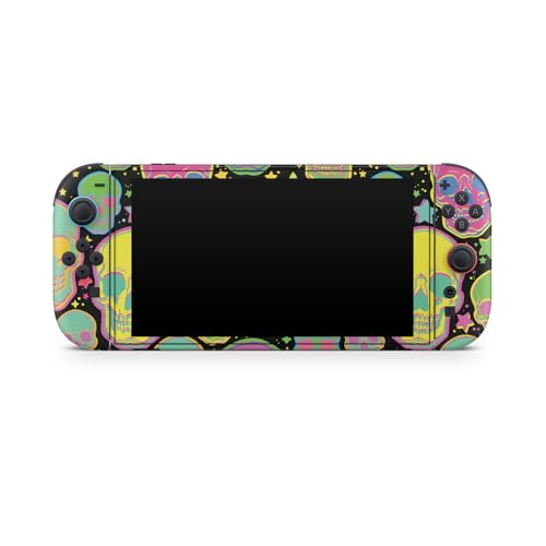Gaming Skin Compatible with Nintendo Switch 2 Console Only - Candy Skulls - Premium 3M Vinyl Protective Wrap Decal Cover - Easy to Apply | Crafted in The USA by MightySkins - color: Candy Skulls, size: Switch 2 Console Skin Only, style: Matte Finish