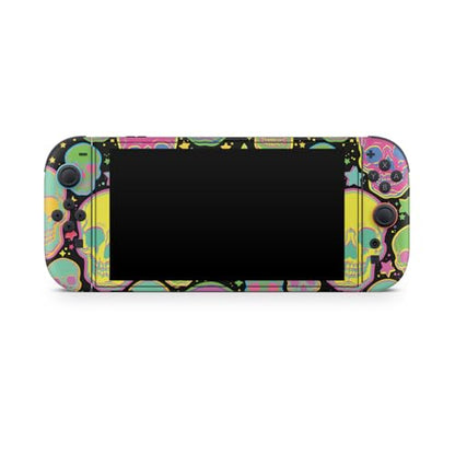 Gaming Skin Compatible with Nintendo Switch 2 Console Only - Candy Skulls - Premium 3M Vinyl Protective Wrap Decal Cover - Easy to Apply | Crafted in The USA by MightySkins - color: Candy Skulls, size: Switch 2 Console Skin Only, style: Matte Finish