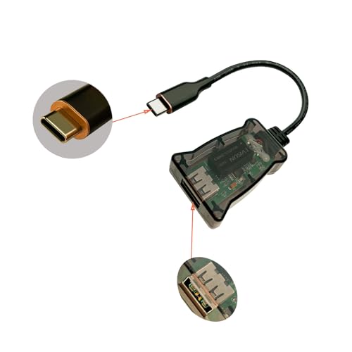 DSD TECH SH-G01C USB-C 480M High Speed Isolator(0.5FT)