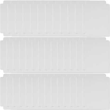 CRASPIRE Trading Card Dividers Transparent Card Separator Sorting Tray Plastic Dividers Board Game Separator Deck Box for Game Organizer Storage 40sheets 2.75 x 3.7 Inch - style: 40Pcs Transparent