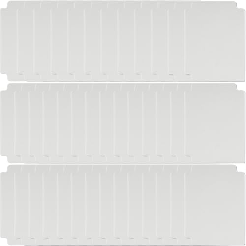 CRASPIRE Trading Card Dividers Transparent Card Separator Sorting Tray Plastic Dividers Board Game Separator Deck Box for Game Organizer Storage 40sheets 2.75 x 3.7 Inch - style: 40Pcs Transparent