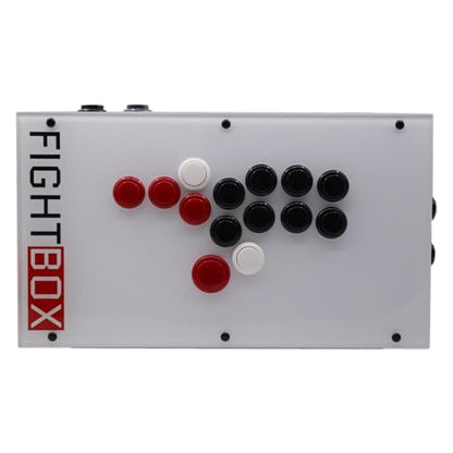 FightBox F8-PC All Button Leverless Arcade Fight Stick Game Controller Compatible With PC/PS3/Switch