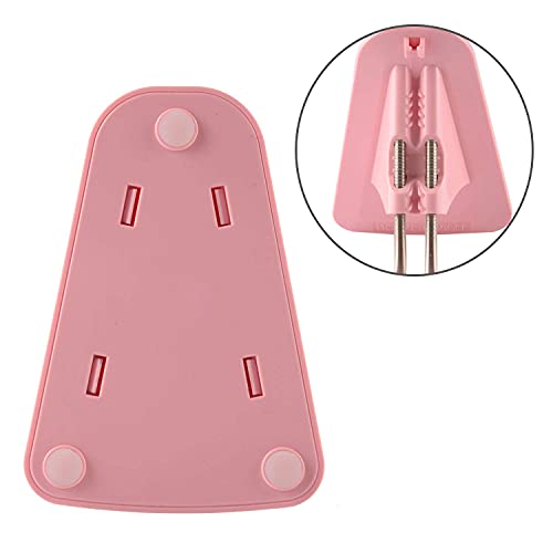 Mouse Bungee Cable Cord Management Clip Gaming Flexible Fixer Holder - Gaming Drag-Free Wired Mouse Support (Pink) (Renewed)