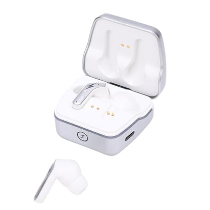 Wireless Gaming Earbuds Earbuds Earphones in Ear Headphones 2.4GHz 5.3 20ms Low Latency 4 Mic ENC 3D Stereo Sound with USB C Adapter for PC Tablet Laptop Smartph (White) - color: White
