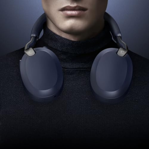 msi Maestro 500 W Navy Gaming Headset – 40mm Neodymium Drivers, Omni-Directional Mic, Noise Cancelling, Lightweight Comfort, Foldable, Cross Platform Connectivity