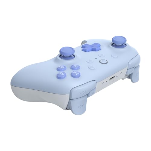 8BitDo Ultimate 2C Bluetooth Controller for Switch/Switch 2, Wireless Controller with 6-Axis Motion Control, Rumble Vibration, Refined D-Pad and Bumpers, and Hall Effect Joysticks (Blue) - color: Blue, style: Ultimate 2C