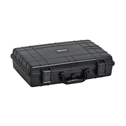 MEIJIA Waterproof Hard Camera Case,Hard Laptop Case,Hard Case with Customizable Fit Foam Included,Fit for Laptops,camera,lens(Black, 19.78"X13.93"X4.68") - size: 19.78"X13.93"X4.68"