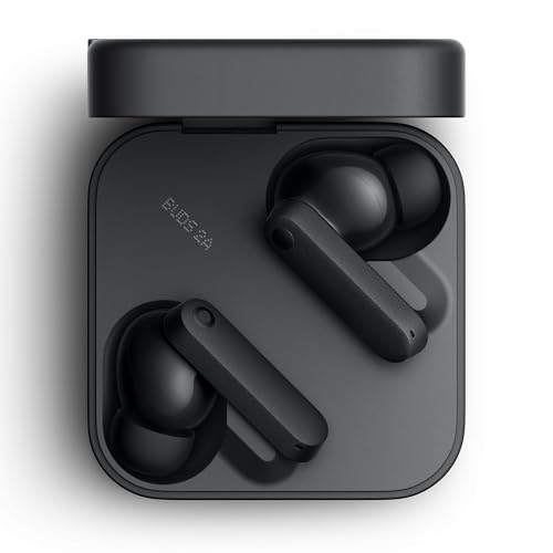 CMF Buds 2a Wireless Earbuds Active Noise Cancelling 42dB Hybrid ANC Bluetooth Headphones, 12.4mm Dynamic Driver for Big Bass, 4 Mic Clear Calls, Sport Ear Buds for iPhone, Android, Dark Grey - color: Dark Grey