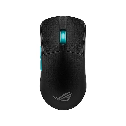 ASUS ROG Harpe Ace Aim Lab Wireless Esports Gaming Mouse – Aim Lab Settings Optimizer, Pro-Tested, Right-Handed, 54g Lightweight, Tri-Mode Connectivity, 36K DPI, 90Hr Battery, PC/Mac Support - Black - color: Black, style: Harpe Ace Aim Lab