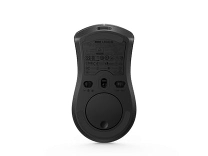 Lenovo Legion M600 RGB Wireless Gaming Mouse – 16,000 DPI, 9 Programmable Buttons, 200-Hour Battery Life, 50-Million Clicks Durability – Ambidextrous Computer Mouse (Black) - color: Iron Grey, size: Large | Ambidextrous, style: M600