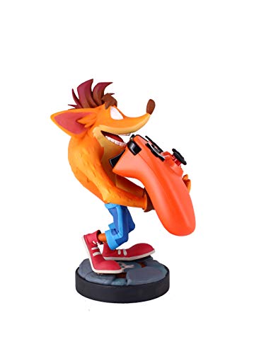 Exquisite Gaming Crash Bandicoot Cable Guys Controller Holder & Phone Stand, Device Organizer
