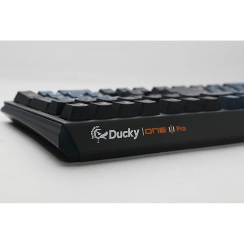 Ducky One 3 Pro Nazca 8K Mechanical Gaming Keyboard, Cherry MX2A Red, RGB | Mechanical gaming keyboard with hot-swappable switches, PBT tripleshot keycaps, RGB backlight - size: Cherry MX2A Red, style: 100%