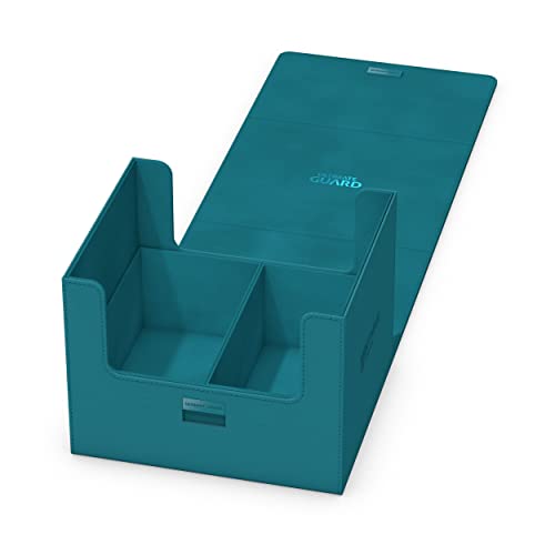Ultimate Guard Minthive 30+, Deck Case for 30 Magnetic Card Cases, Perfect Storage for Graded Cards, Petrol, Secure Closure & Snaplock Mechanism - color: Petrol