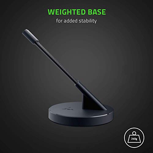 Razer Gaming Mouse Bungee V3: Drag-Free Wired Mouse Support - for Esports-Level Performance - Weighted Base - Anti-Slip Feet - Classic Black (RC21-01560100-R3U1) (Renewed)