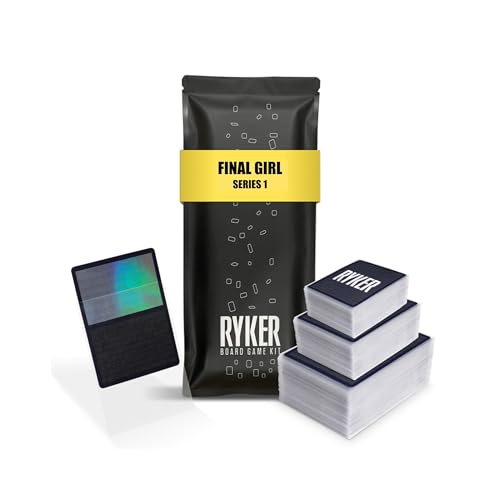 Ryker | Compatible with Final Girl Series 1, Protector Sleeve Kit | PVC and Acid Free | Clear Protectors Top loaders for Card Games | (414 Qty) (63x88mm, 44x68mm, 70x120mm)