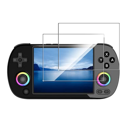 2 Pack Compatible with Anbernic RG40XX H Screen Protector,Full Coverage 9H Tempered Glass Film,HD Clear Scratch Resistant,Bubble-Free for Anbernic RG40XX H Retro Game Screen Protector