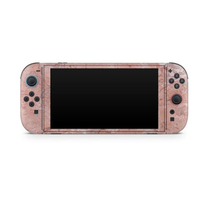 Glossy Glitter Gaming Skin Compatible with Nintendo Switch 2 Console Only - Pink Marble - Premium 3M Vinyl Protective Wrap Decal Cover - Easy to Apply | Crafted in The USA by MightySkins - color: Pink Marble, size: Switch 2 Console Skin Only, style: Gloss
