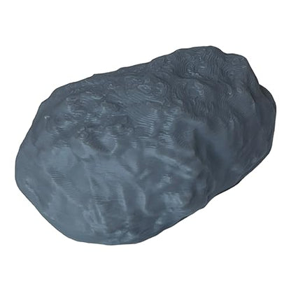 Tofer's Miniatures Set of 8 Rock Formation Stone Boulder Bundle, Terrain Scenery for Tabletop 28mm Miniatures Wargame, 3D Printed and Paintable Produced