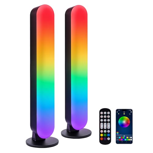 RGB Light Bar,Smart LED Light Bar for Room,16 Million Colors,Three Control Modes,Dynamic Music Sync Mode,213 Preset Modes,USB Interface