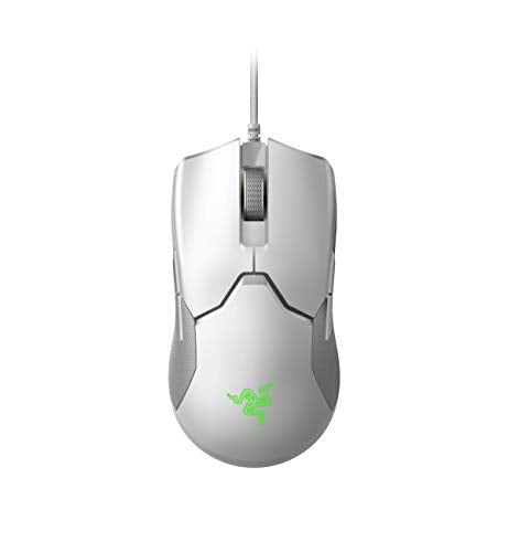 Razer Viper - Light Esports Gaming Mouse (Light ambidextrous Gamer Mouse with 69g Weight, Speedflex Cable, Optical 5G Sensor, Integrated DPI Memory and RGB Chroma Lighting) White - color: Mercury / White
