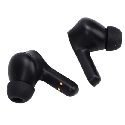 Matybobe Wireless Gaming Earbuds Gaming Earbuds Wireless 2.4GHz 5.3 20ms Low Latency 4 Mic ENC 3D Stereo Sound for VR 2 PC Tablet Laptop Smartphone (Black) - color: Black
