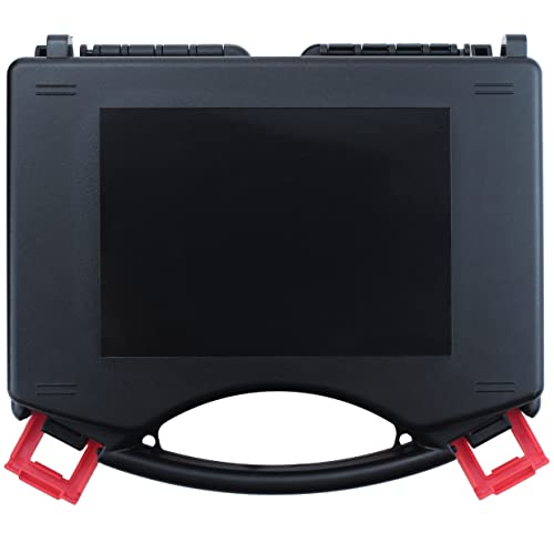 Small Plastic Case with Foam - Hard Carrying Briefcase with Pluck Foam Interior, Padded Protection for Storage, Kids Boss Baby Toys, Black, Outer Size: 9” x 7.7” x 2.2” - style: Inner Size-8.9" X 5.5" X 2.1"