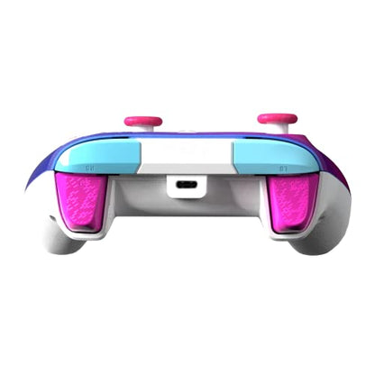 PDP Rematch Enhanced Wired Gaming Controller for Xbox Series X|S & Xbox One | Licensed for Xbox & PC, 2 Mappable Back Buttons, Adjustable Triggers, Audio Controls, Companion App, Gamepad, Australian Opal - color: Australian Opal, style: Controller
