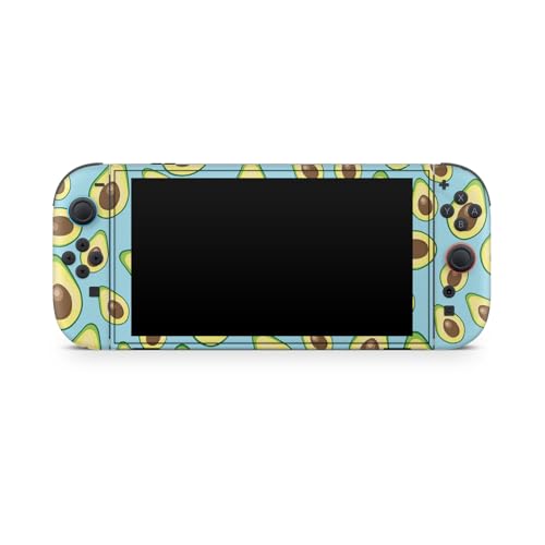 Gaming Skin Compatible with Nintendo Switch 2 Console Only - Blue Avocados - Premium 3M Vinyl Protective Wrap Decal Cover - Easy to Apply | Crafted in The USA by MightySkins - color: Blue Avocados, size: Switch 2 Console Skin Only, style: Matte Finish