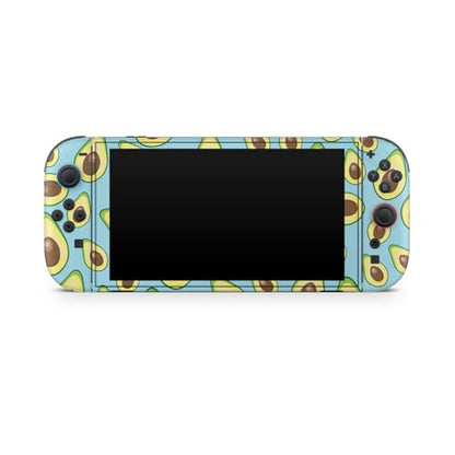 Gaming Skin Compatible with Nintendo Switch 2 Console Only - Blue Avocados - Premium 3M Vinyl Protective Wrap Decal Cover - Easy to Apply | Crafted in The USA by MightySkins - color: Blue Avocados, size: Switch 2 Console Skin Only, style: Matte Finish