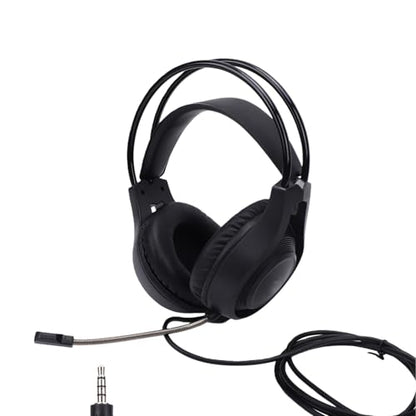 3.5mm Wired Gaming Headset for PC, Box Series X S, Box One, Switch, with Noise Cancelling Mic, 50mm Driver, 7.1 Surround Sound, Memory Foam Cushions