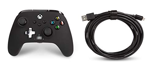 PowerA Enhanced Wired Controller for Xbox Series X|S - Black, Officially Licensed for Xbox - color: Black