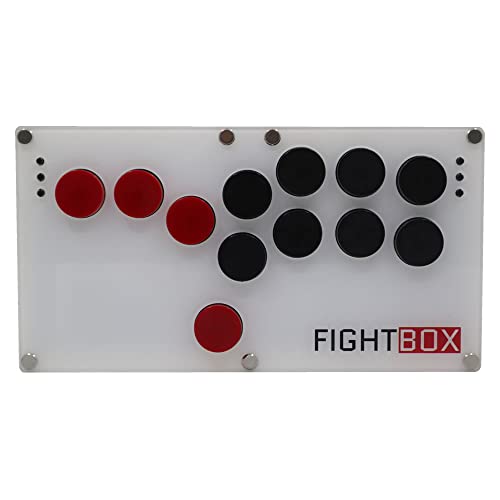 FightBox B1-MINI-PC All Button Leverless Arcade Fight Stick Game Controller Compatible With PC/PS3/Switch