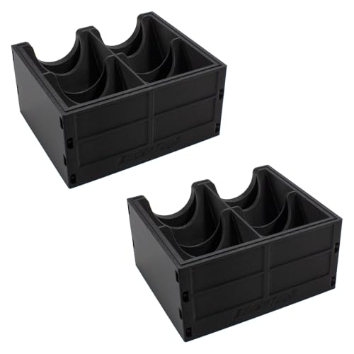 EnderToys Card Sorting Trays (2 Pack) - TCG RIP Station - Trading Card Station - color: Sort Trays (2 Pack) - Black