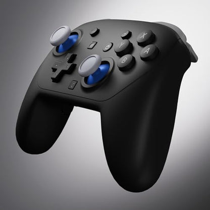 eXtremeRate Replacement 3D Joystick for Nintendo Switch 2 Pro Controller, Left Right Analog Stick Thumbsticks with Screwdriver Tools for Switch 2 Pro, Multi-Colors Options - Yale Blue & New Hope Gray - color: Yale Blue & New Hope Gray