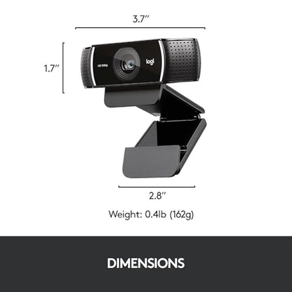 Logitech C922 Pro Stream Webcam 1080P Camera