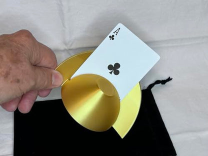 Hands-Free Playing Card Holder for Seniors with Limited Dexterity from Arthritis, Parkinson's, Stroke Recovery Comes with Carry Pouch.