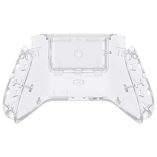 eXtremeRate Custom Back Shell for Xbox Series X & S Controller, Clear Replacement Controller Battery Cover & Bottom Shell for Xbox Core Wireless Controller - color: Clear