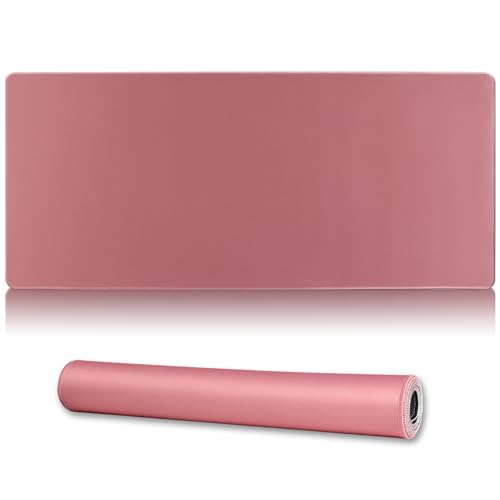 XXL Gaming Mouse Pad 35.4x15.7 Professional Large Mouse Pad & Computer Game Mouse Mat-90x40 Darkpinkus - color: 90x40 Darkpinkus, size: 35.4x15.7x0.1IN
