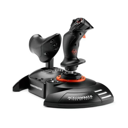 Thrustmaster T.FLIGHT HOTAS NEO ACE COMBAT 8 WINGS OF THEVE Edition – Officially Licensed Simulation Controller – Flight Joystick & Throttle with Vibration Feedback - PS5, PS4, PC - style: PlayStation | PC