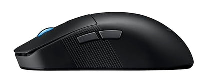 ASUS ROG Harpe Ace Mini Wireless Esports Gaming Mouse – Small Compact Design, Right-Handed, 49g Lightweight, Tri-Mode Connectivity, 36K DPI, up to 105Hr Battery, Pro-Approved, PC/Mac Support - Black - color: Black, style: Harpe Ace Mini