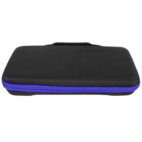 Estink Handheld Game Console Carrying Case EVA Nylon Shockproof Storage Bag 31 X 14 X 6cm for Ally 7 Inch 120Hz Gaming Handheld Travel Camping Daily Use (Blue) - color: Blue