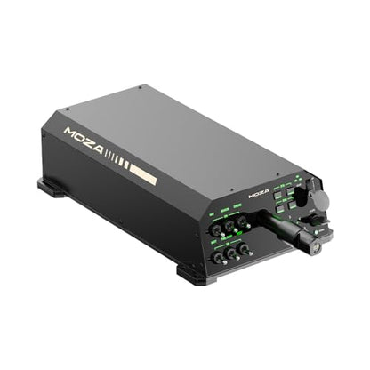 MOZA AY210 Force Feedback YOKE Base Flight Simulator FFB Controls, Black | 9Nm Torque, 210N Push Force, High-strength Steel, 150mm Travel Distance, Programmable Switch Panel