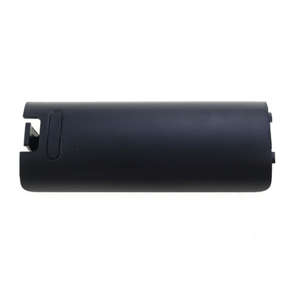 VAPXSGI 1Pcs 7 Colors Battery Cover Back Case For Wii Game Controller Remote Controller Gamepad Handle Battery Lid Door Shell Replacement (Black) - color: Black