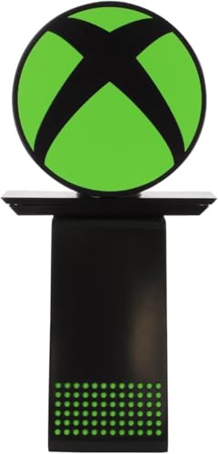 Exquisite Gaming Xbox Light Up LED Ikon Stand with Rotating Holder & USB Charging Ports