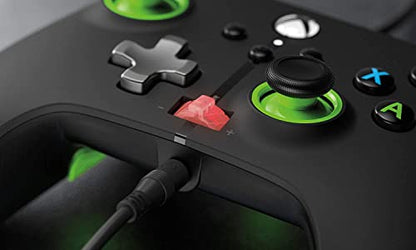 PowerA Enhanced Wired Controller for Xbox Series X|S - Green Hint, Officially Licensed for Xbox - color: Green Hint
