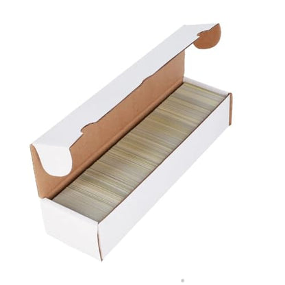BCW 800-Count Trading Card Storage Box, 1 Pack | Cardboard Organizer for Baseball, Basketball & Football Cards | Fits Standard Trading Card Games