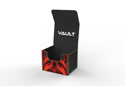 Vault- TCG/MTG 100+ Card Color Combo Deck Box (Green/Red) - color: Red/Green